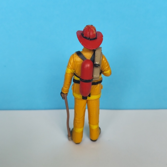 3/$25💙Safari Ltd. Safari People Bob The Firefighter 4" Figure (T9) - Picture 3 of 4